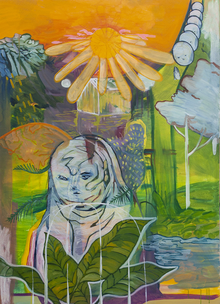 불안의 태양이 떠오르거나 혹은, 2018, oil on canvas, 100cm x 80.3cm.jpg