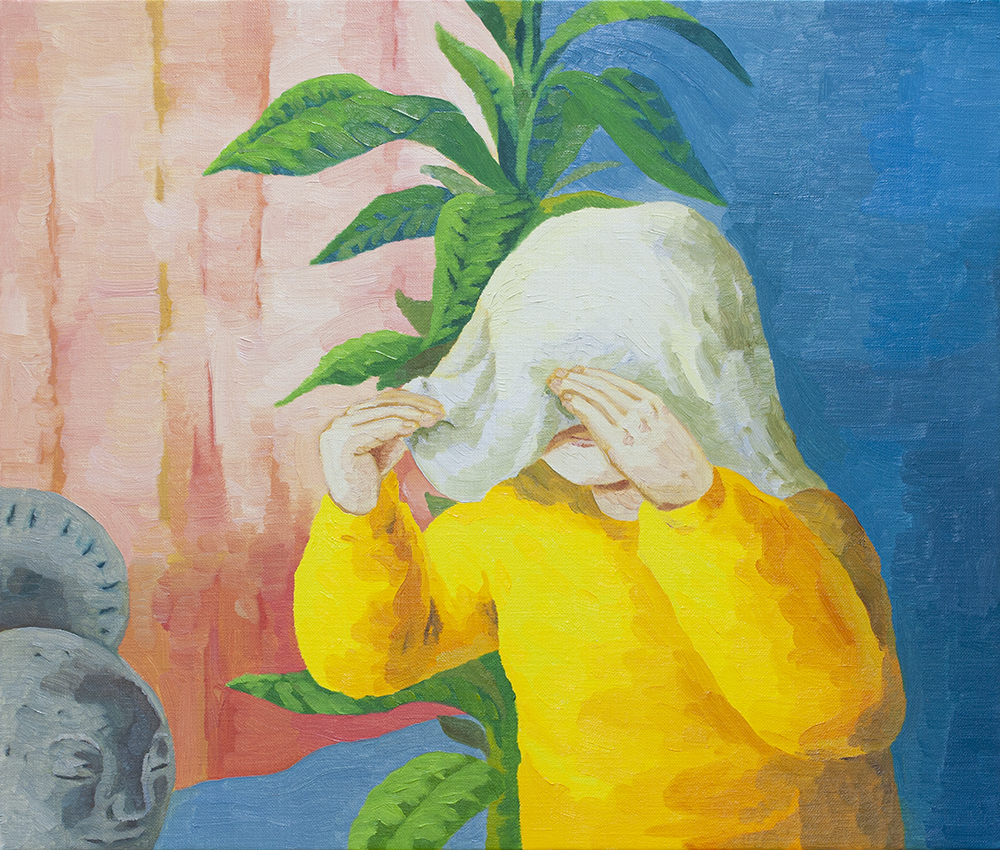 베일 벗기, 2022, oil on canvas, 45.5cm x 53cm.jpg