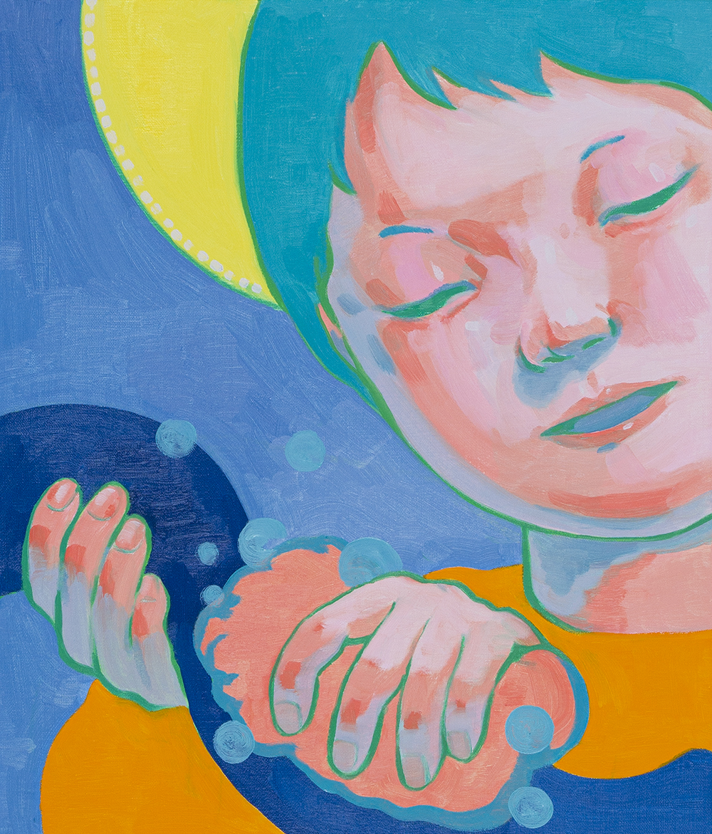 그림자를 닦는 사람, 2022, oil on canvas, 53cm x 45.5cm.jpg