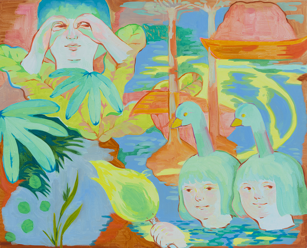 다정한 항로, 2023, oil on canvas, 80.3cm x 100cm.jpg