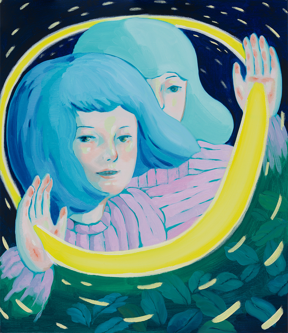 동그라미에 관한 마법, 2023, oil on canvas, 53cm x 45.5cm.jpg