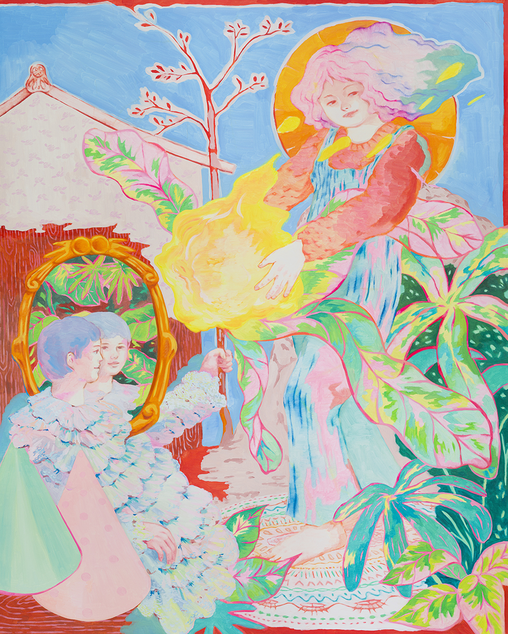 온기의 땅 위에서_On the Land of Warmth, 2024, oil on canvas, 162.2cm x 130.3cm.jpg