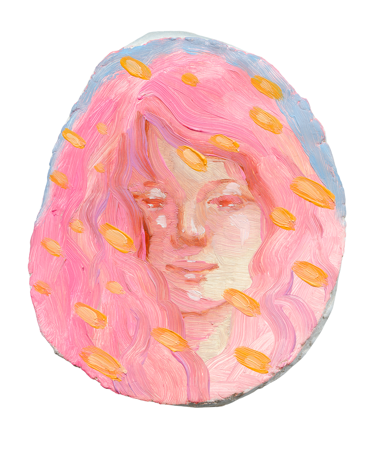 타벨라003_Tabella003, 2025, oil on clay tablet, 12cm x 10cm.png
