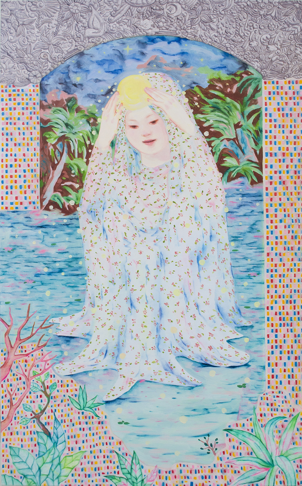 의지의 아치 아래에서_Beneath the Arch of Will, 2025, oil on canvas, 116.8cm x 72.7cm.jpg