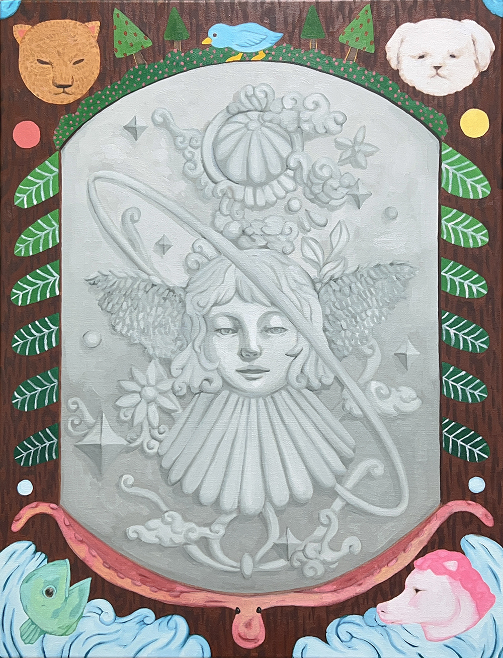 믿음 조각하기_Sculpting Faith, 2025, oil on canvas, 65.1cm x 50cm.jpg