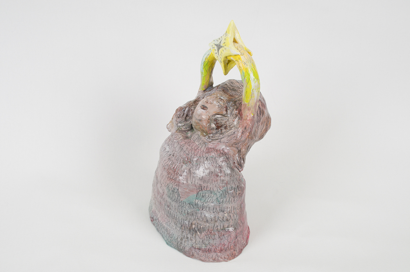 왼측_염원 세우기_Rising a Star of Wish, 2025, mixed media, 12cm x 13.6cm x 22.2cm.jpg